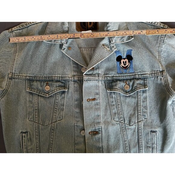 Vintage Disney Promotional Mickey Mouse Denim Jacket Excellent Condition Adult S - Picture 10 of 12
